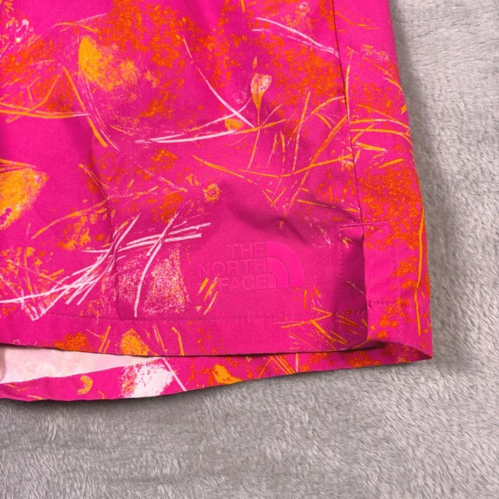 The North Face Mens Class V Pull-On Shorts Pink‎ Abstract NF0A535Q Small Hybrid